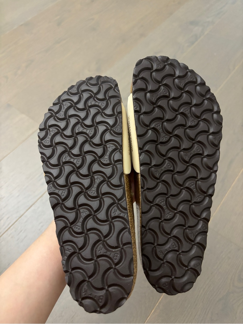 Birkenstock Almond Madrid Big Buckle Nubuck 37 NIB - Picture 3 of 5